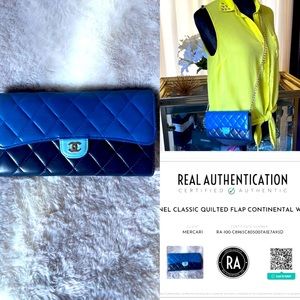 Chanel Classic Quilted Flap Continental Wallet on Chain🦋